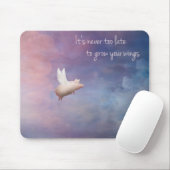Inspirerend mousepad-vliegend varken muismat (Met muis)