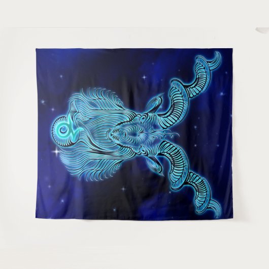 Inspirerend New age Capricorn Wandkleed (Voorkant (horizontaal))