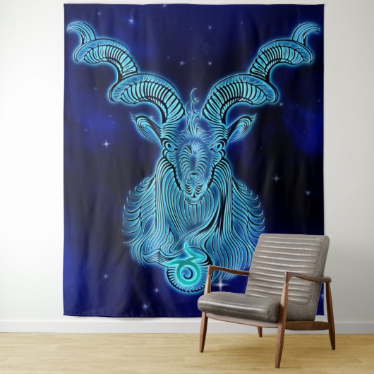Inspirerend New age Capricorn Wandkleed (In situ)