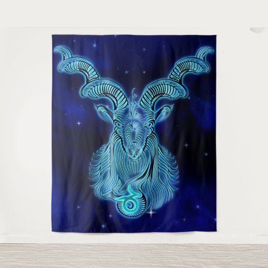 Inspirerend New age Capricorn Wandkleed (Voorkant)