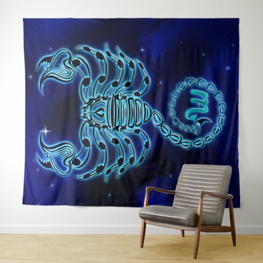 Inspirerend New age Scorpio Wandkleed (In Situ (horizontaal))