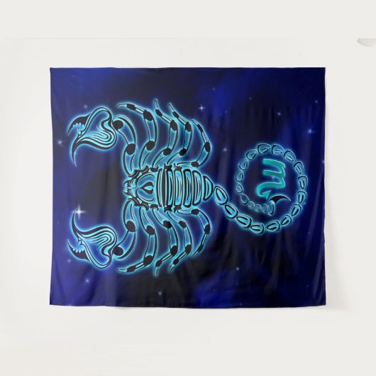 Inspirerend New age Scorpio Wandkleed (Voorkant (horizontaal))