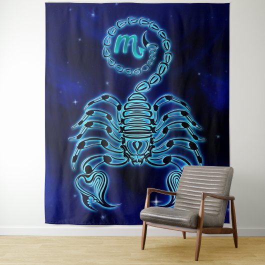Inspirerend New age Scorpio Wandkleed (In situ)