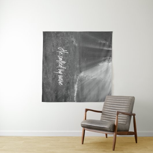 Inspirerend noemde hij mijn naamcitaat wandkleed (In Situ (horizontaal))