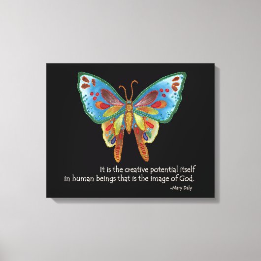 Inspirerend offerte met vlinderdoek Print (Voorkant)