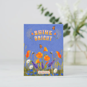Inspirerend offerte Wildflower Poppies Briefkaart