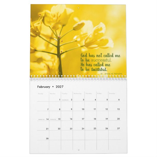 Inspirerend offertes agenda kalender (Feb 2027)