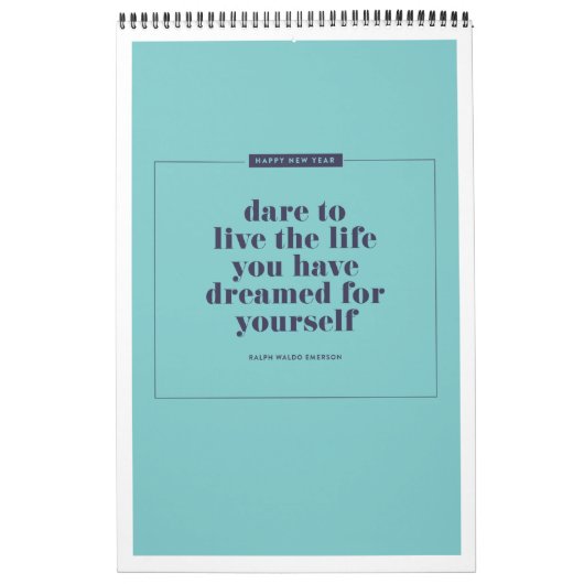 Inspirerend offertes kalender (Hoes)