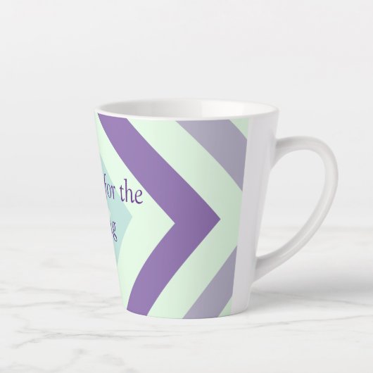 Inspirerend offertes latte mok (Rechts)