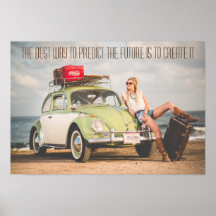 Inspirerend offertes voor het leven van vrouwen Po Poster