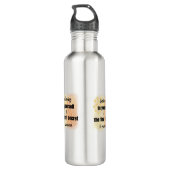 Inspirerend offertes waterfles (Achterkant)