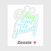 Inspirerend ontwerp sticker (Vel)