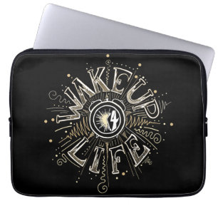 Inspirerend OPHEFFING 4 LIFE-citaatillustratie Laptop Sleeve