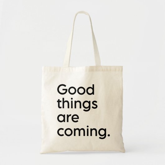 Inspirerend opvulling Positiviteitscijfer Modern Tote Bag (Voorkant)