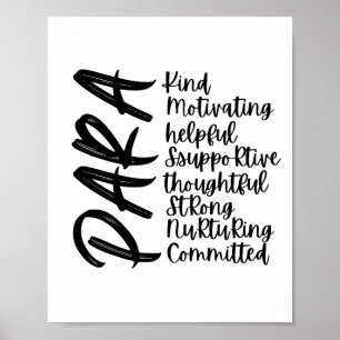Inspirerend paraprofessionele aandoeningen poster