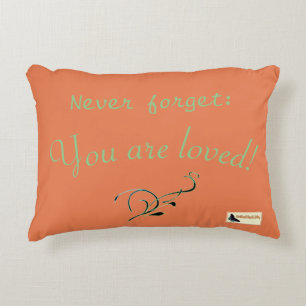 Inspirerend piloot - Liefde Decoratief Kussen