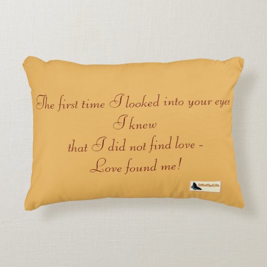 Inspirerend piloot - Liefde Decoratief Kussen (Voorkant)
