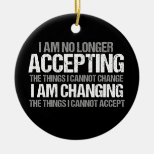 Inspirerend politieke activist wijzig citaat keramisch ornament