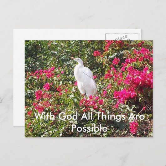 Inspirerend Post Kaart (Voorkant / Achterkant)