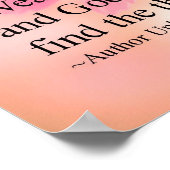 Inspirerend Poster (Hoek)