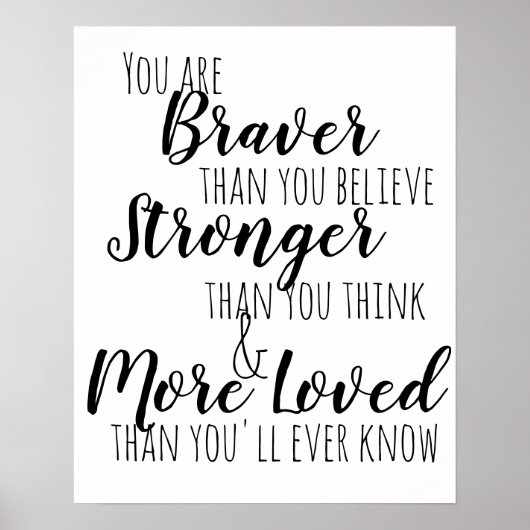 Inspirerend Poster (Voorkant)