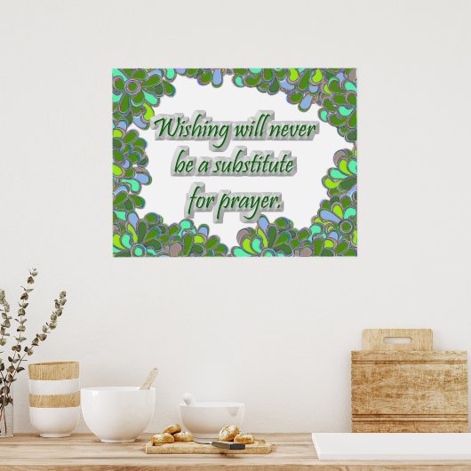 Inspirerend Poster (Keuken)