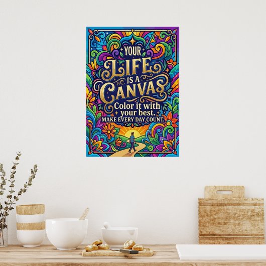 Inspirerend Poster (Keuken)