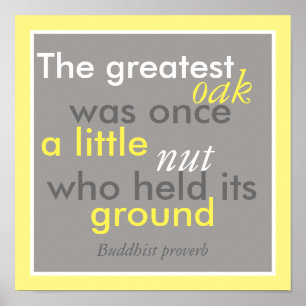 inspirerend poster citaat Boeddhistisch spreekwoor