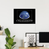 inspirerend Poster "Creationisme" (VN-) (Thuiskantoor)