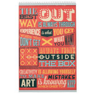 Inspirerend Poster Kalender