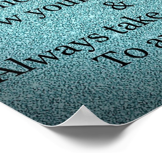 inspirerend poster voor prijsopgave (Hoek)