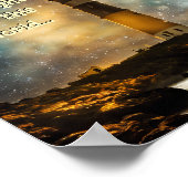 Inspirerend Poster vuurtoren (Hoek)