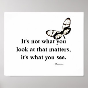 inspirerend poster zwart-wit