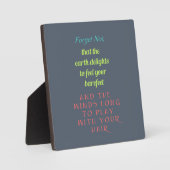 Inspirerend prijsaanduiding — Typografie Fotoplaat (Voorkant)