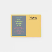 Inspirerend prijsaanduiding — Typografie Post-it® Notes (Voorkant)