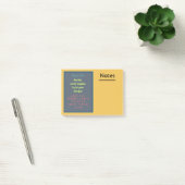 Inspirerend prijsaanduiding — Typografie Post-it® Notes (Kantoor)