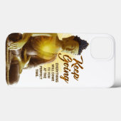 Inspirerend prijsopgave boeddha blijft doorgaan Case-Mate iPhone case (Achterkant (horizontaal))