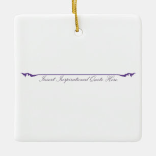 Inspirerend prijsopgave hier invoegen - Paarse Keramisch Ornament