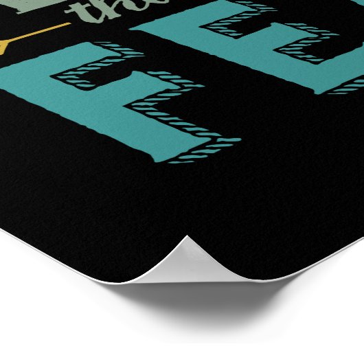 Inspirerend prijsopgave laat het geloof groter zij poster (Hoek)