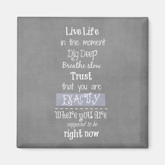 Inspirerend prijsopgave magneet (Voorkant)