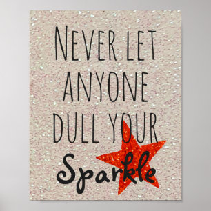 Inspirerend prijsopgave Nooit uw spaarpje optrek Poster