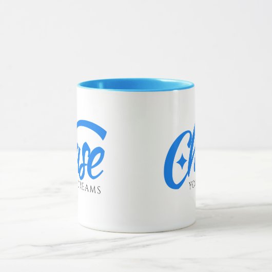 Inspirerend prijsopgave verkiest uw dromen mok (Midden)