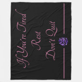 Inspirerend prijsopgave voor het ongemene fleece deken (Voorkant)