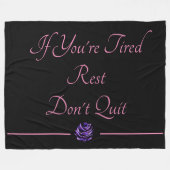 Inspirerend prijsopgave voor het ongemene fleece deken (Voorkant (Horizontaal))