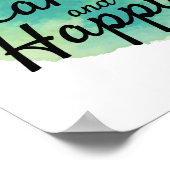 inspirerend prijzen voor leven en werk poster (Hoek)