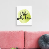 inspirerend prijzen voor werk en succes canvas afdruk (Insitu (Woonkamer))