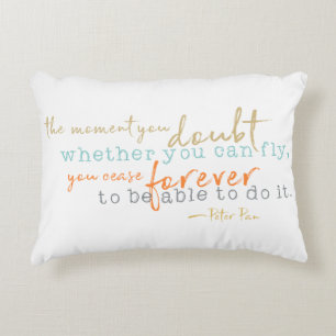 Inspirerend Quote Accent Pillow Storybook Quote Kussen