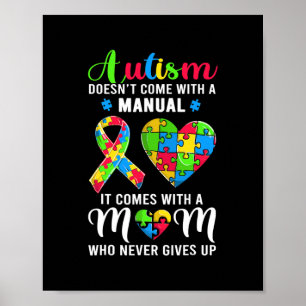 Inspirerend Quote Autism Mam Autism Awareness Poster