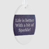 Inspirerend quote ornament (voorkant)