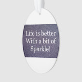 Inspirerend quote ornament (voorkant)